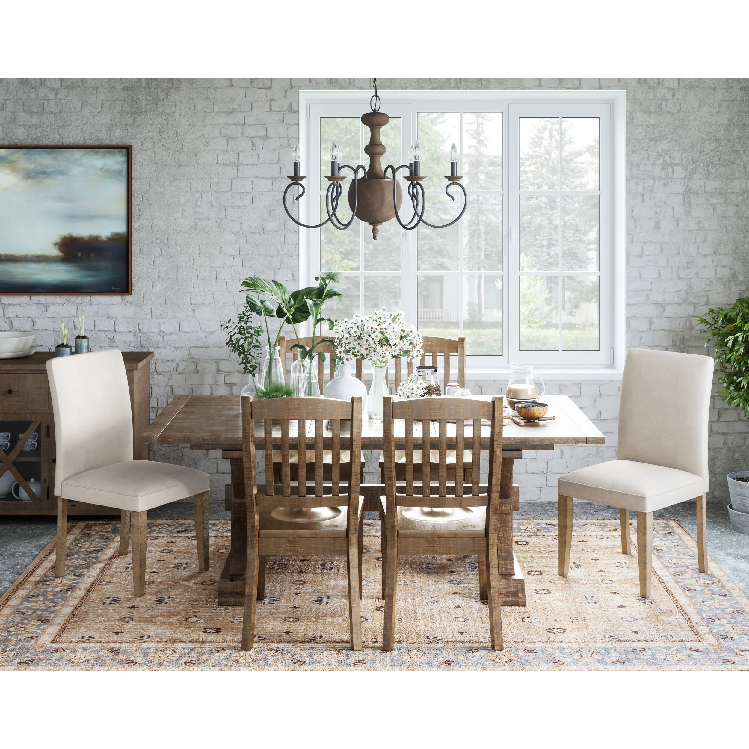 Jofran | Carlyle Crossing Trestle Dining Table
